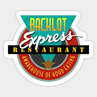 Backlot Express Sticker